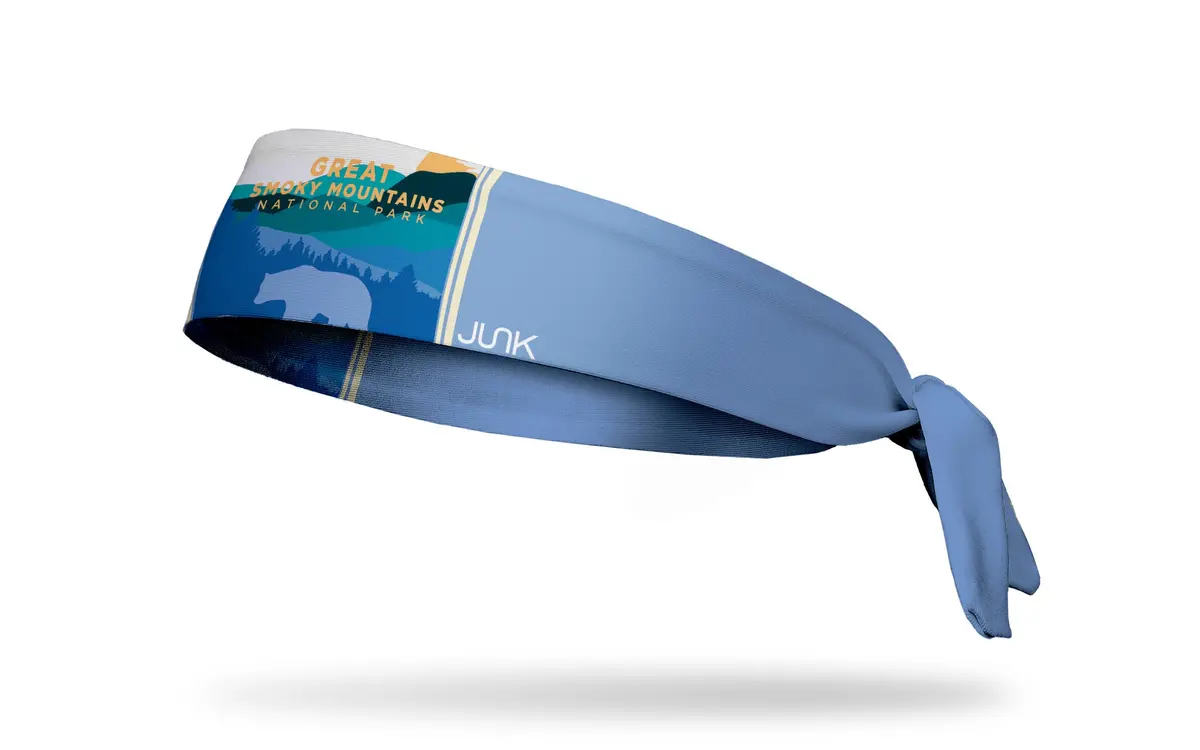 Smoky Mountains National Park Flex Tie Headband 1