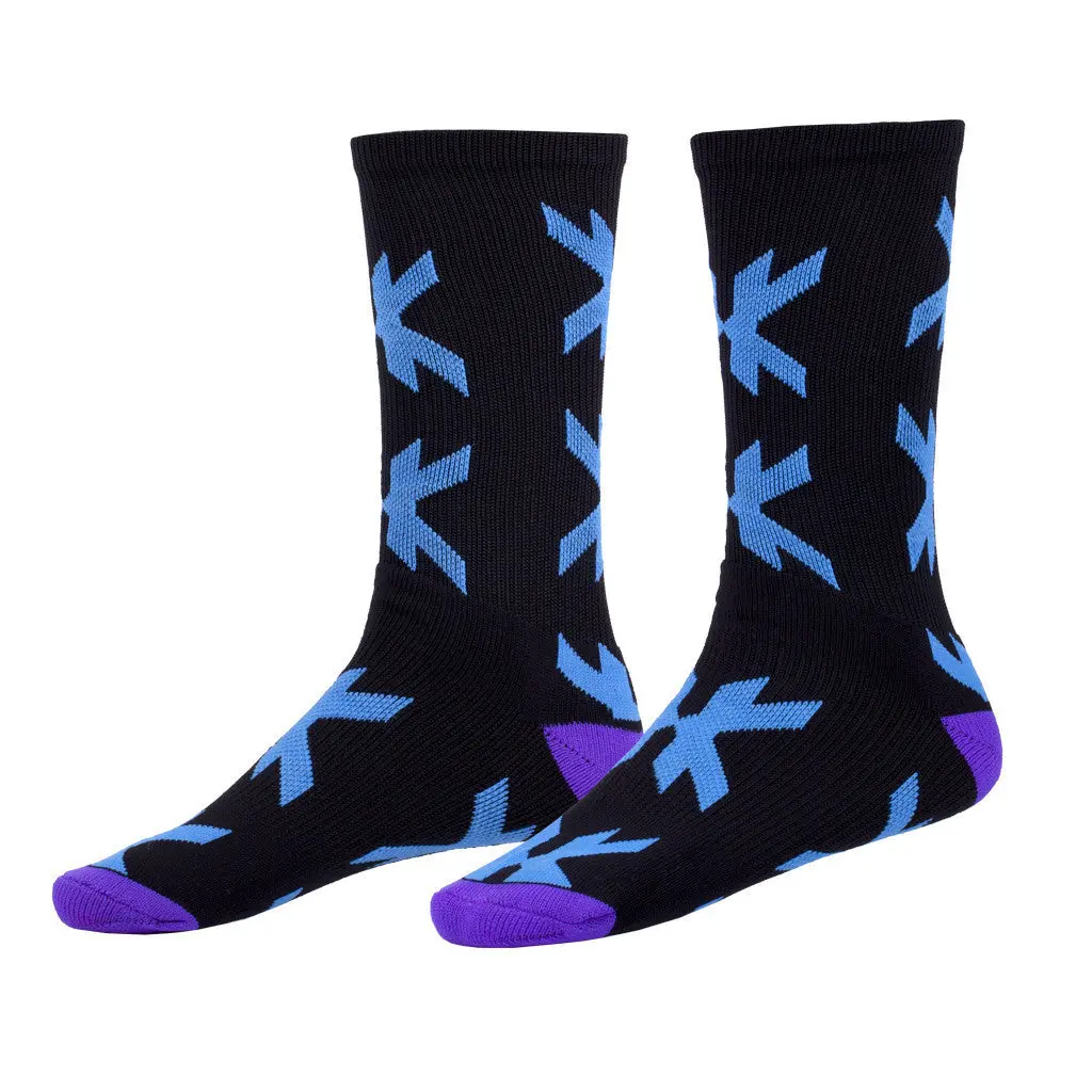 Speed Socks - Optic - Black/Blue 1