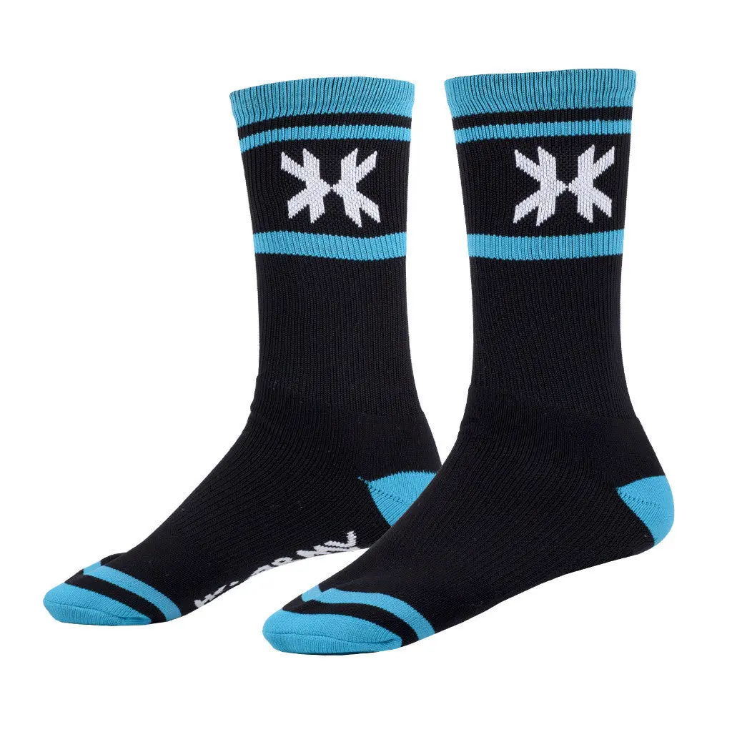 Speed Socks - Tracer - Black/Teal 1