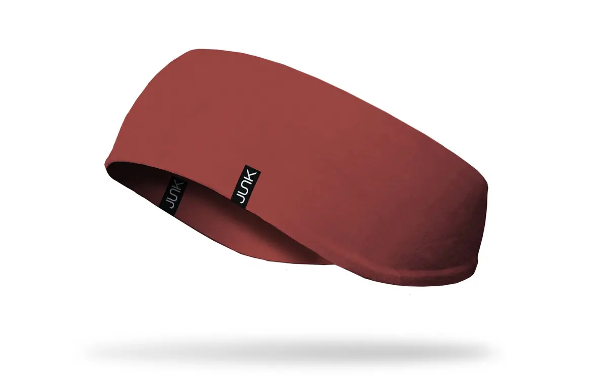 Soft Cranberry Ear Warmer 1