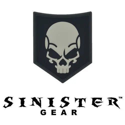 Sinister Gear "Sof Skull" Pvc Patch - Swat 1