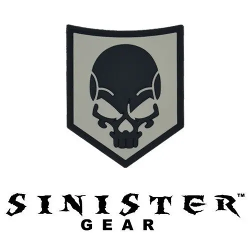 Sinister Gear "Sof Skull" Pvc Patch - Taws 1