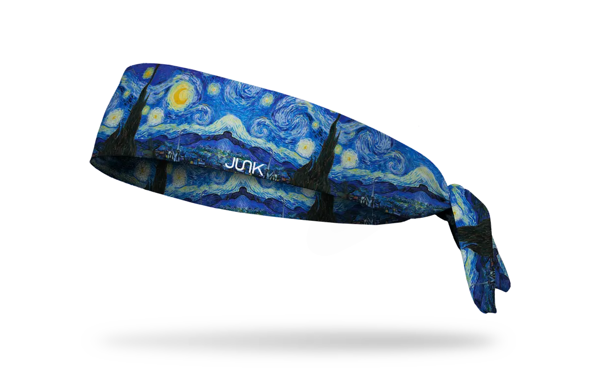 Starry Night Flex Tie Headband 1