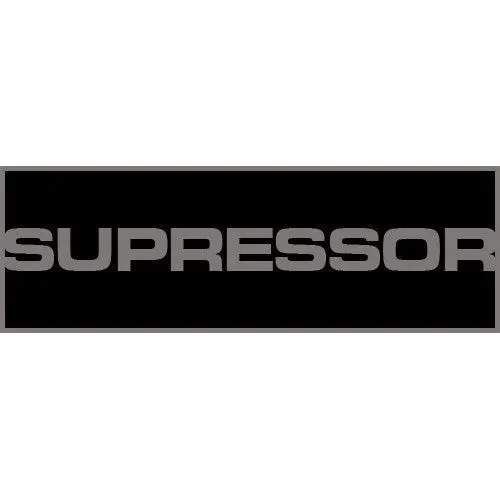 Supressor Patch Small (Black) 1
