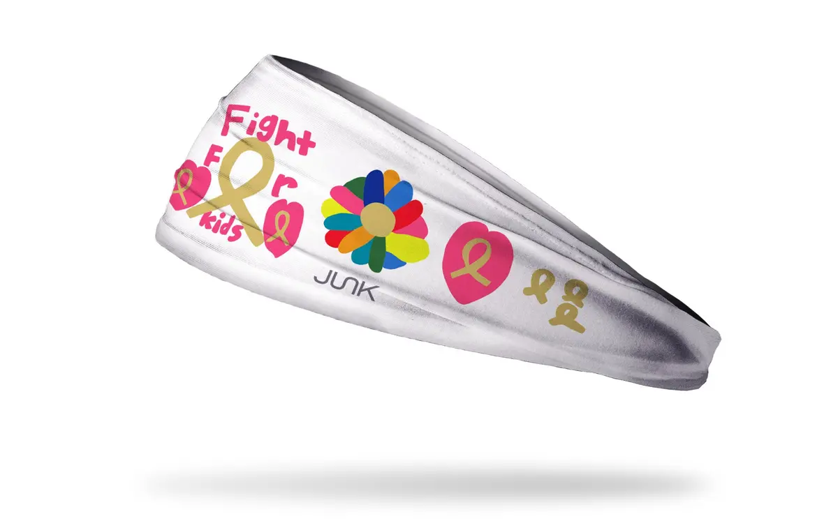 Sydney's Gold Ribbon Big Bang Lite Headband 1
