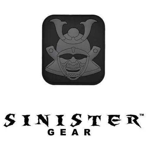 Sinister Gear "Samurai" Pvc Patch - Dark 1