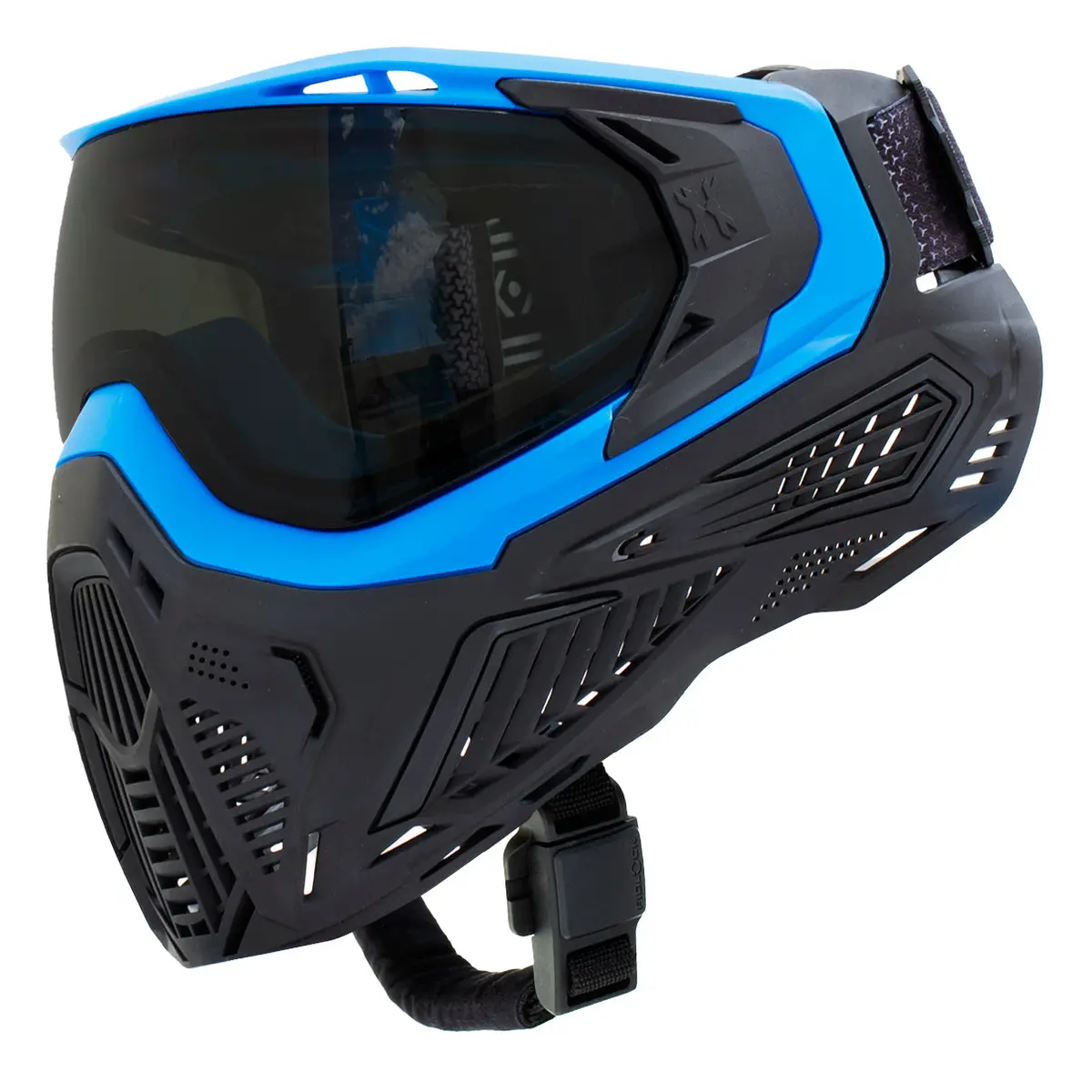 Hk Army Slr Paintball Goggle - Sapphire (Blue/Black/Black W Smoke Lens) 1