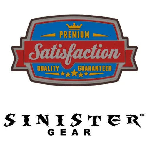 Sinister Gear "Satisfaction" Pvc Patch - Color 1