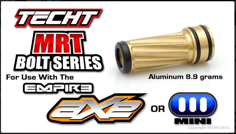 Aluminum Mrt Bolt For Empire Axe / Invert Mini 1