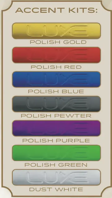 Dlx Luxe X Accent Kit - Multiple Colors 1