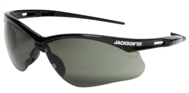 Anti-Fog Safety Glasses - Smoke +1.5X - Jackson Safety - Box Of 12 1