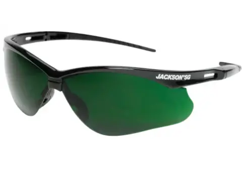 Anti-Scratch Safety Glasses - Shade 5.0 Ir - Jackson Safety - Box Of 12 1