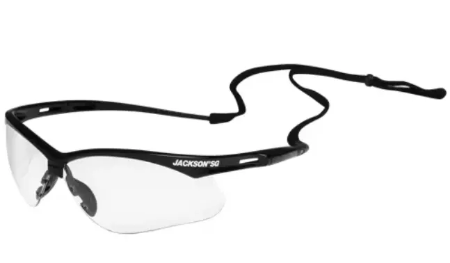 Anti-Scratch - Jackson Safety Glasses - Clear - Box Of 12 1