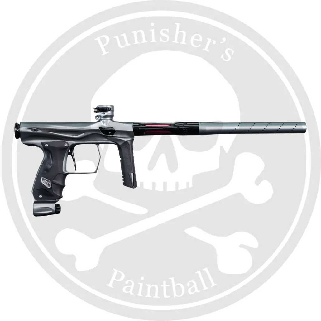 Sp Shocker Amp Paintball Gun - Dust Pewter / Polished Black 1