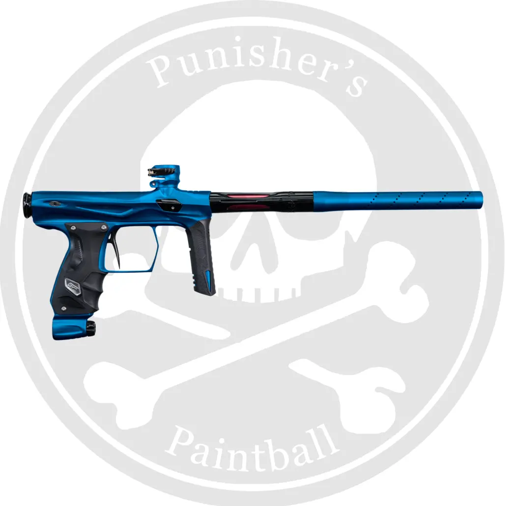 Sp Shocker Amp Paintball Gun - Dust Blue / Polished Black 1