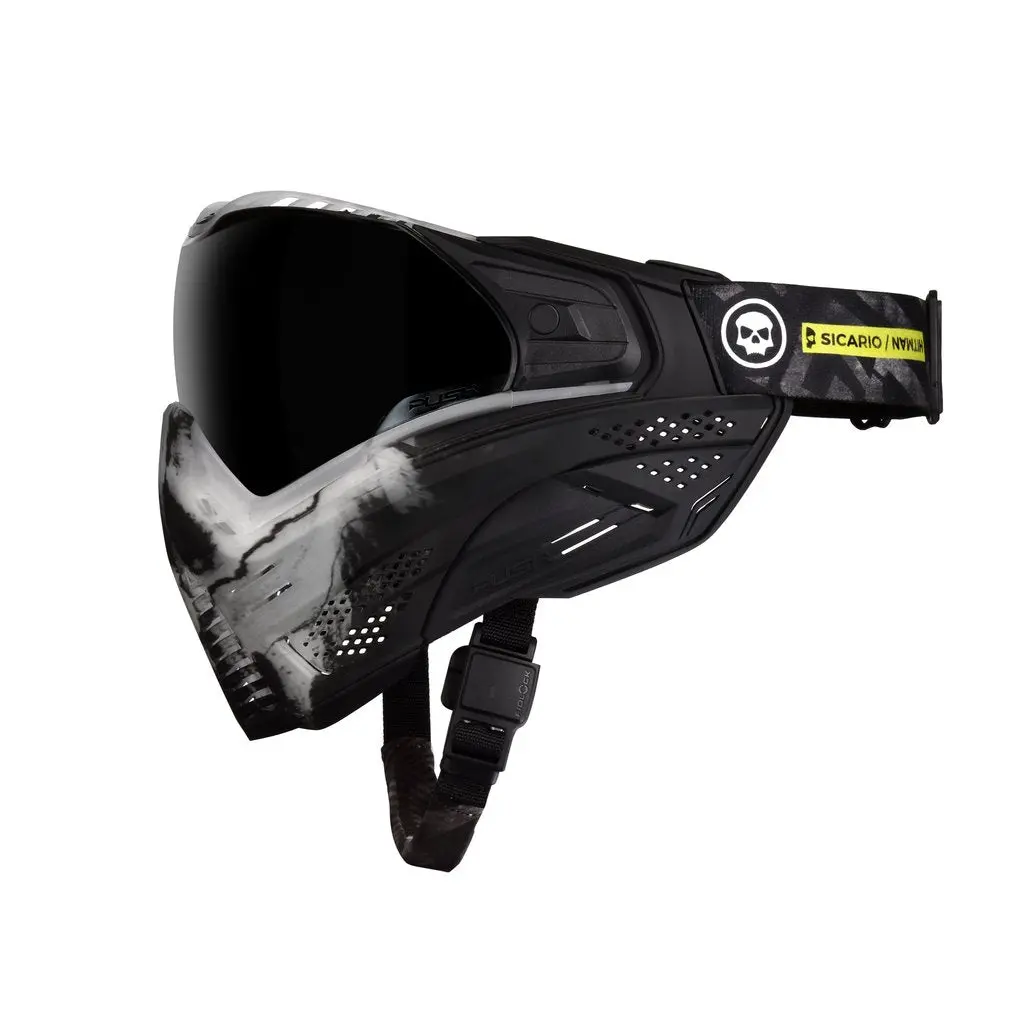 Push Unite Paintball Goggle - Le Infamous White Skull 1
