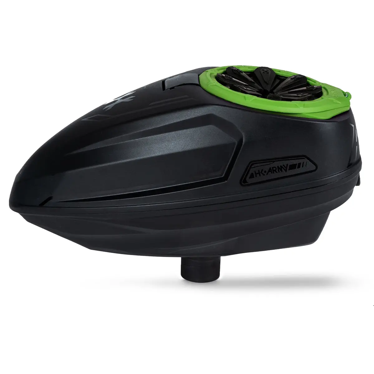 Hk Army Sonic Plus Paintball Loader - Black/Neon Green 1
