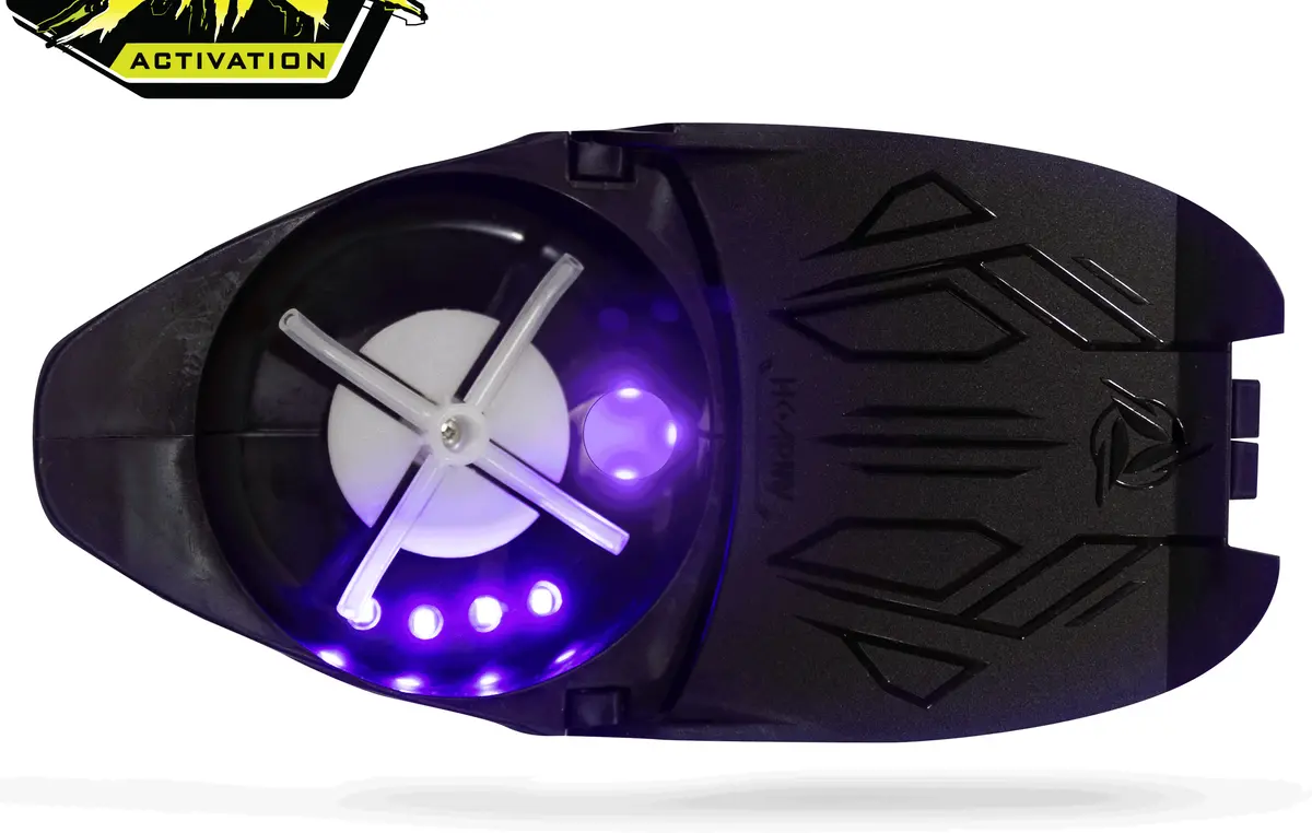 Hk Army Sonic Paintball Loader - Black W/ Uv Glow-In-The-Dark Charging Lights 1