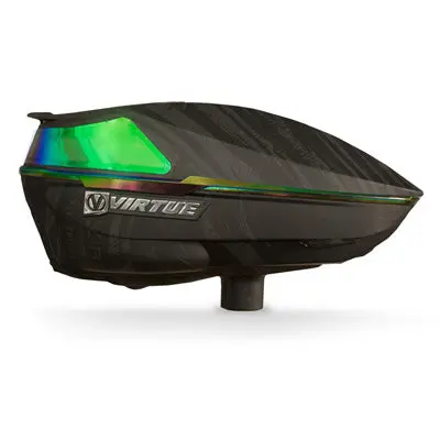 Virtue Spire 4 (Iv) Paintball Loader - Graphic Black Emerald 1