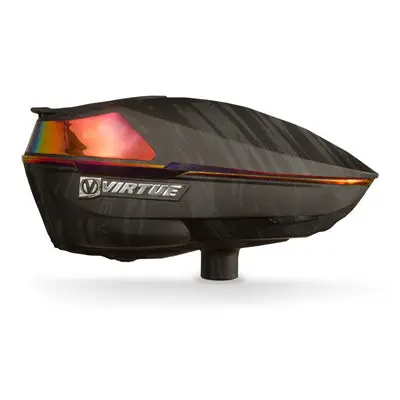Virtue Spire 4 (Iv) Paintball Loader - Graphic Black Fire 1