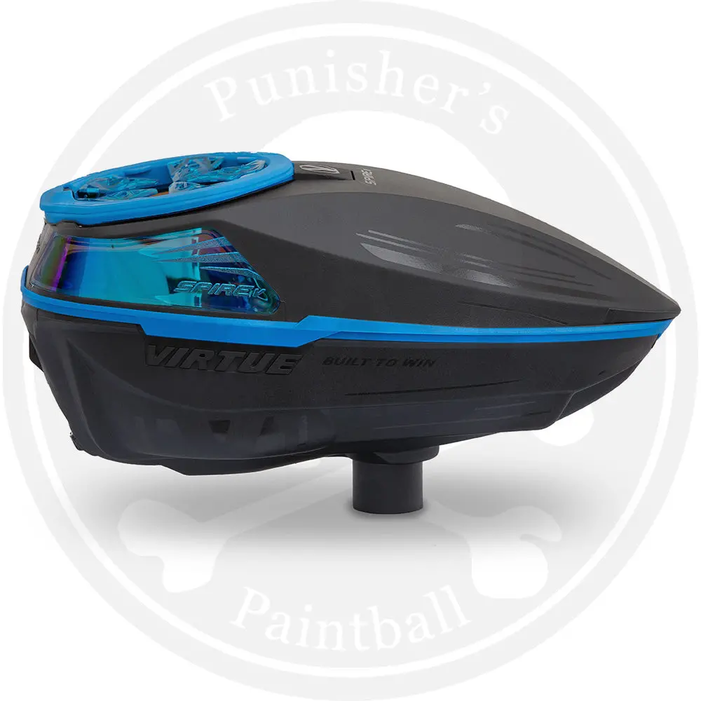 Virtue Spire 5 Paintball Loader - Black/Blue 1