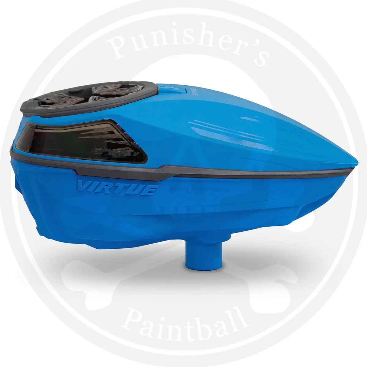 Virtue Spire 5 Paintball Loader - Blue/Grey 1