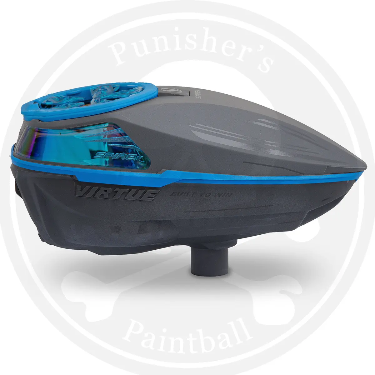 Virtue Spire 5 Paintball Loader - Grey/Blue 1