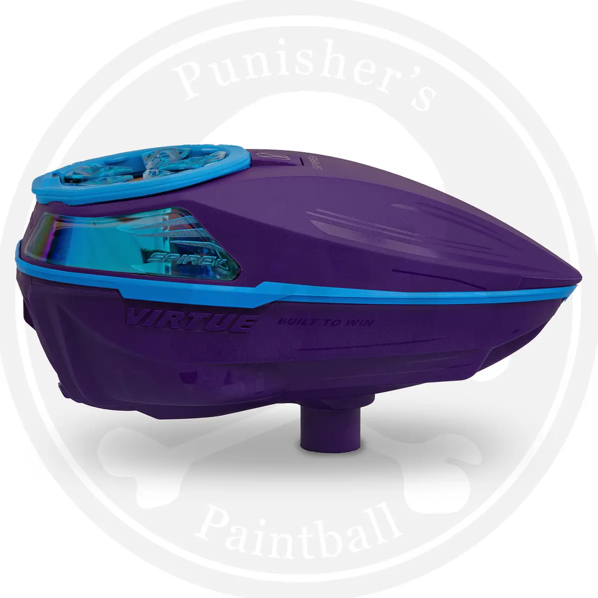 Virtue Spire 5 Paintball Loader - Purple/Blue 1