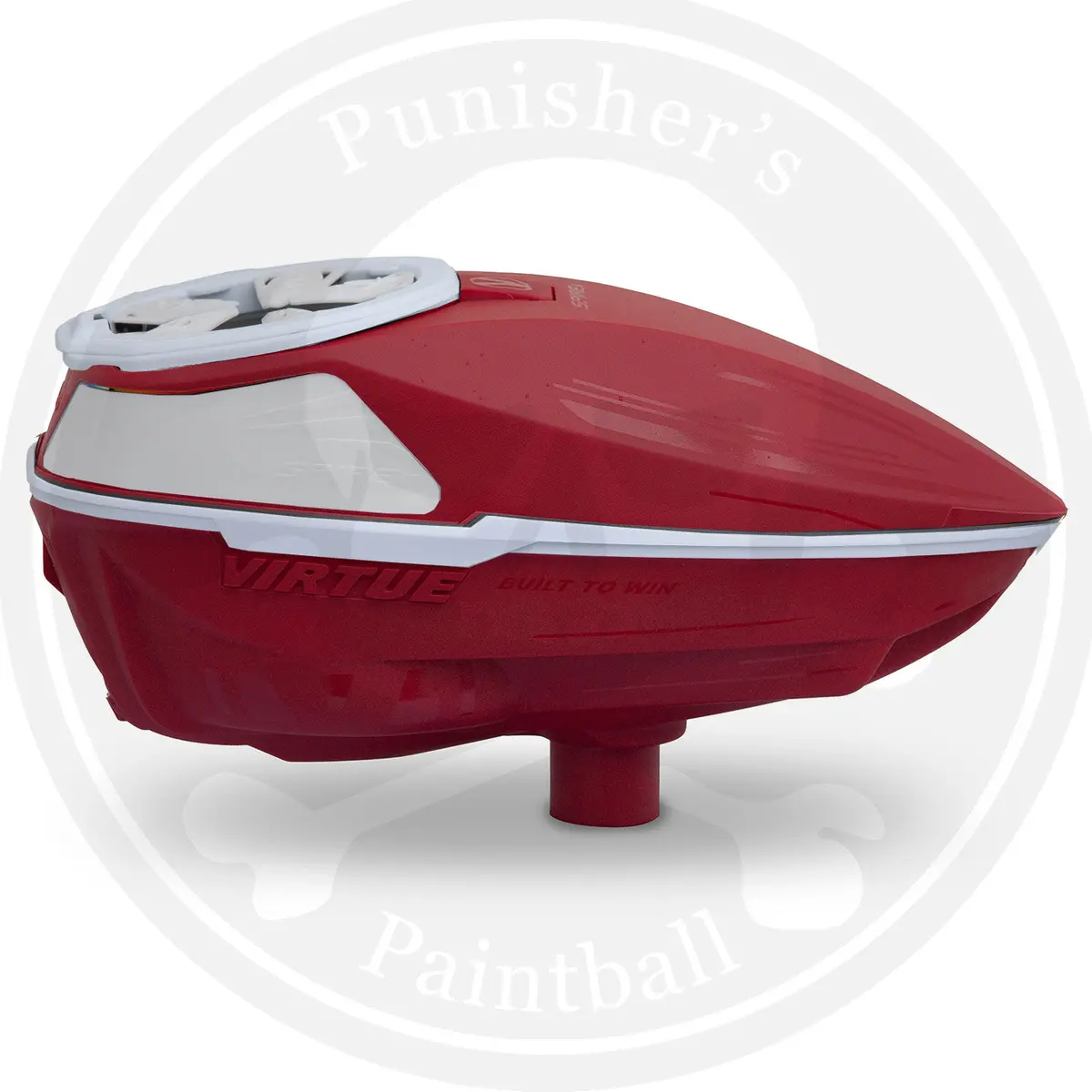 Virtue Spire 5 Paintball Loader - Red/White 1