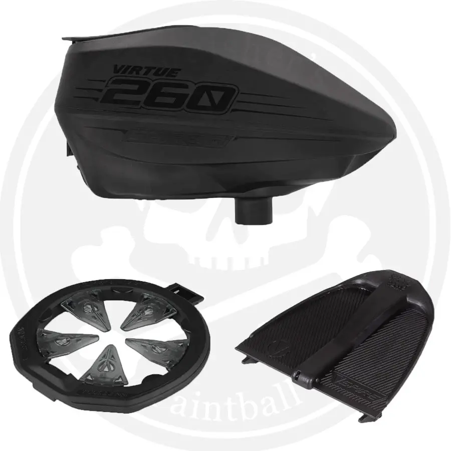 Virtue Spire Ir2 Paintball Loader Package - Black 260 1