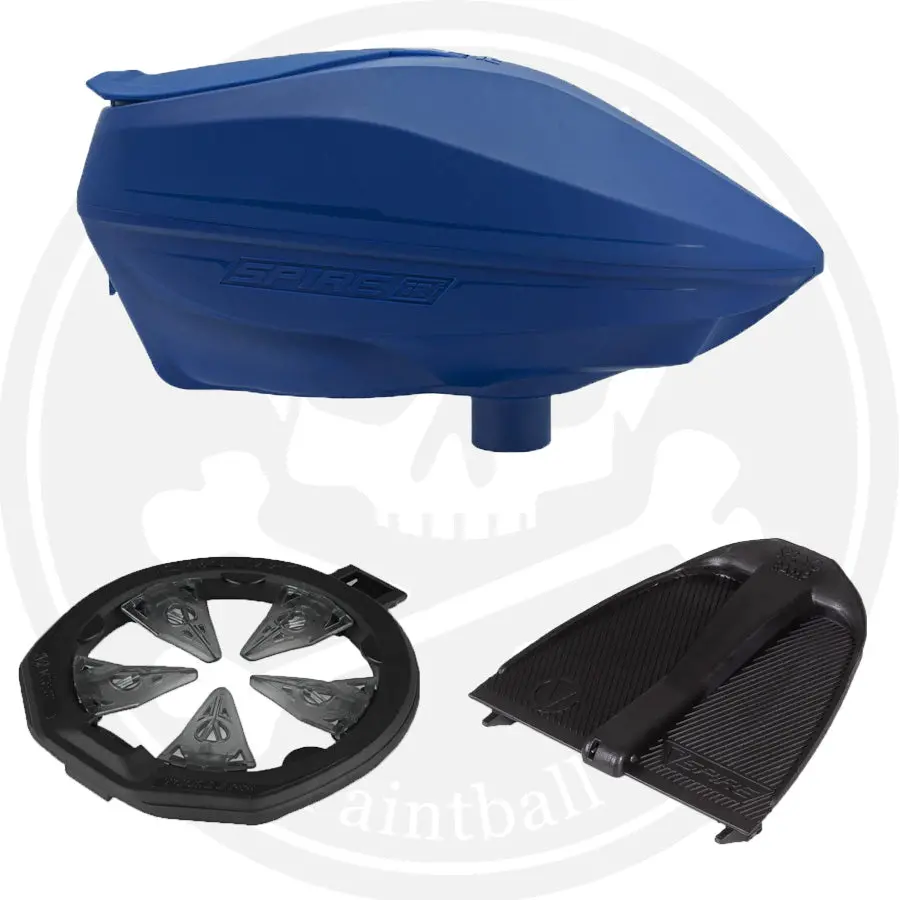 Virtue Spire Ir2 Paintball Loader Package - Blue 1