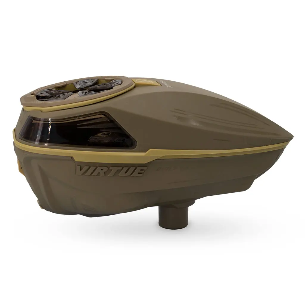 Virtue Spire 5 Paintball Loader - Desert Fde 1