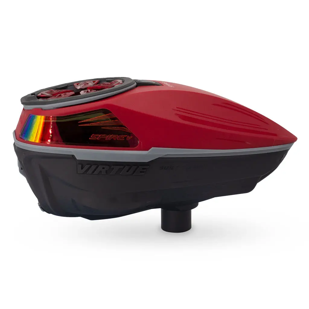 Virtue Spire 5 Paintball Loader - Red Storm 1