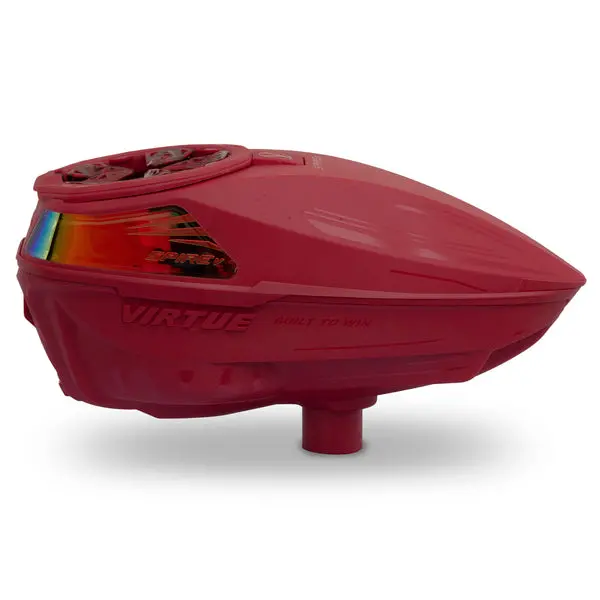 Virtue Spire 5 Paintball Loader - Fire (Red) 1