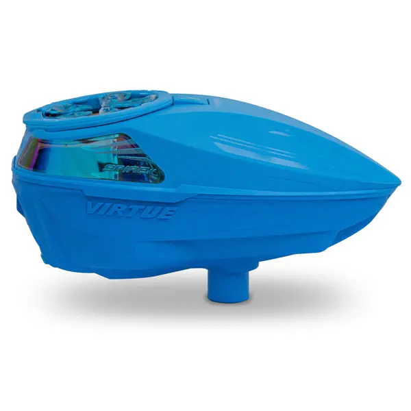 Virtue Spire 5 Paintball Loader - Ice (Blue) 1