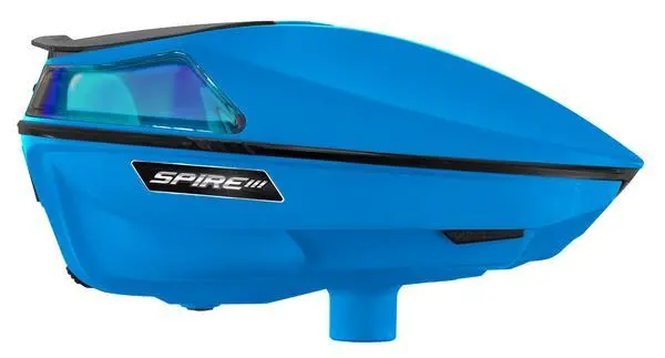 Virtue Spire 3 Paintball Loader - Cyan Ice 1