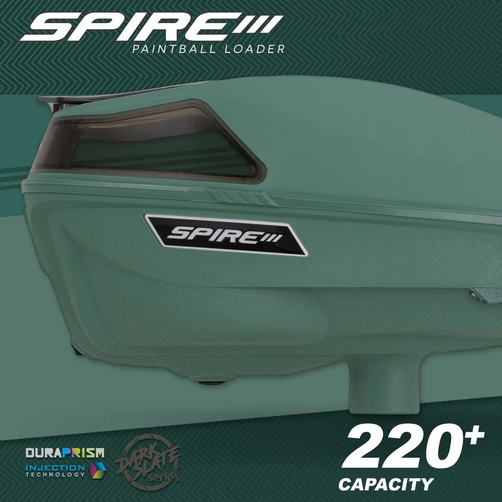 Virtue Spire 3 Paintball Loader - Dark Slate Green 1