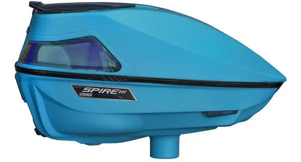 Virtue Spire 3 280 Paintball Loader - Aqua Ice 1