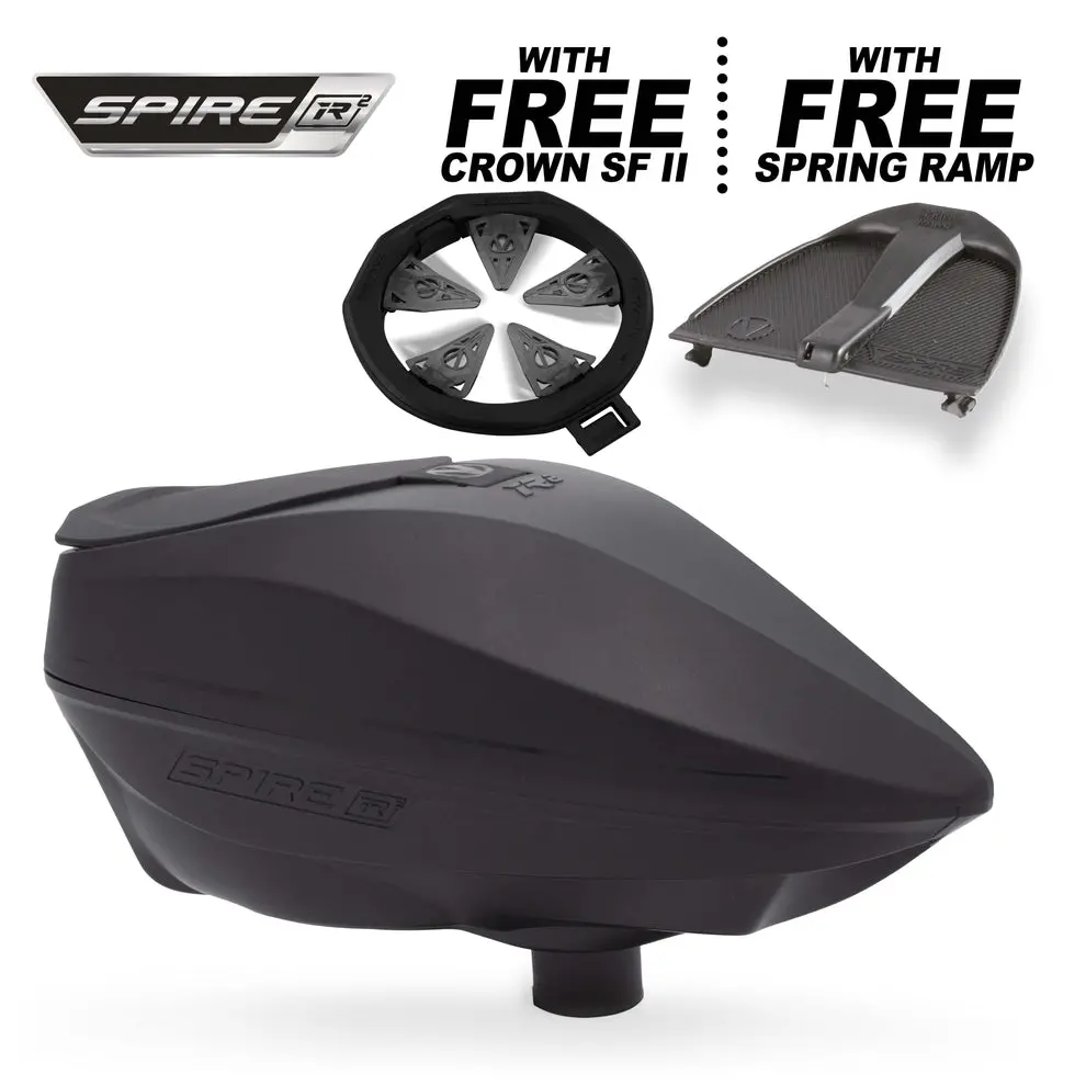 Virtue Spire Ir2 Paintball Loader Package - Black 1
