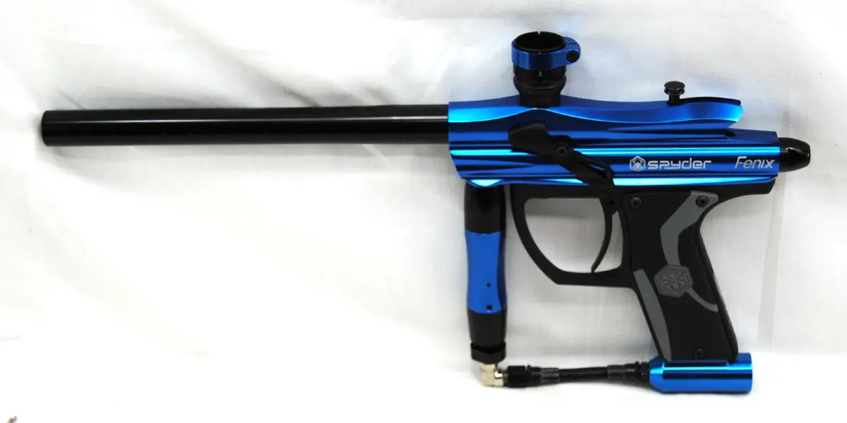 Spyder Fenix Paintball Gun- Blue Edition 1