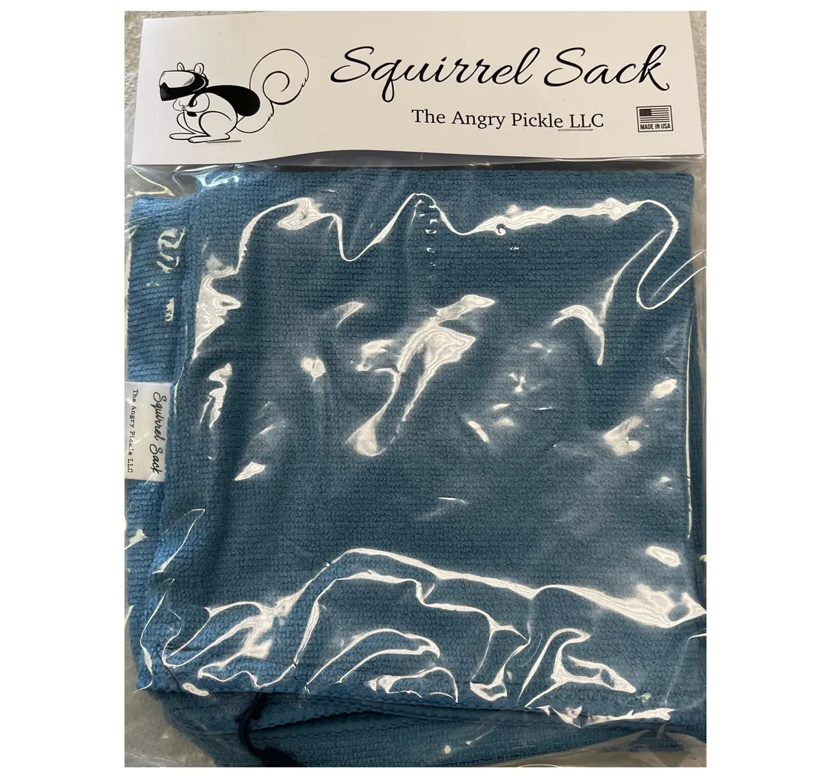 Squirrel Sack Microfiber Bag - Light Blue 1