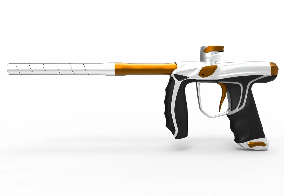 Empire Syx Paintball Marker - Dust Silver / Gold 1