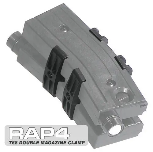 T68 Paintball Gun Double Magazine Clamp (Set) 1