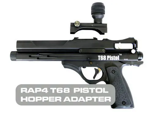 T68 Paintball Pistol Hopper Adapter 1