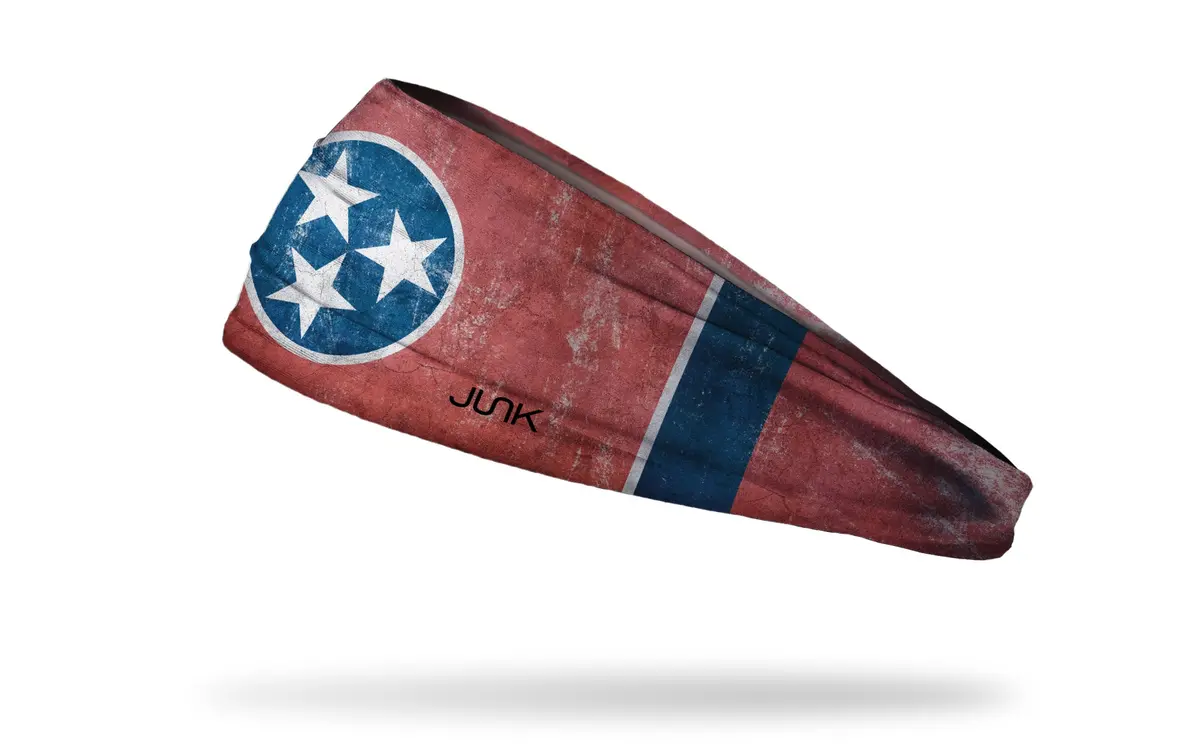 Tennessee Flag - Grunge Big Bang Lite Headband 1