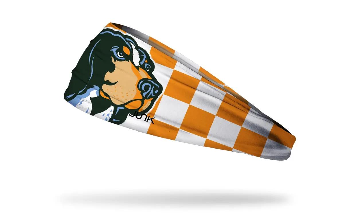 University Of Tennessee: Smokey Checkered Big Bang Lite Headband 1