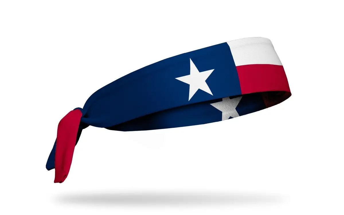 Texas Flag Flex Tie Headband 1