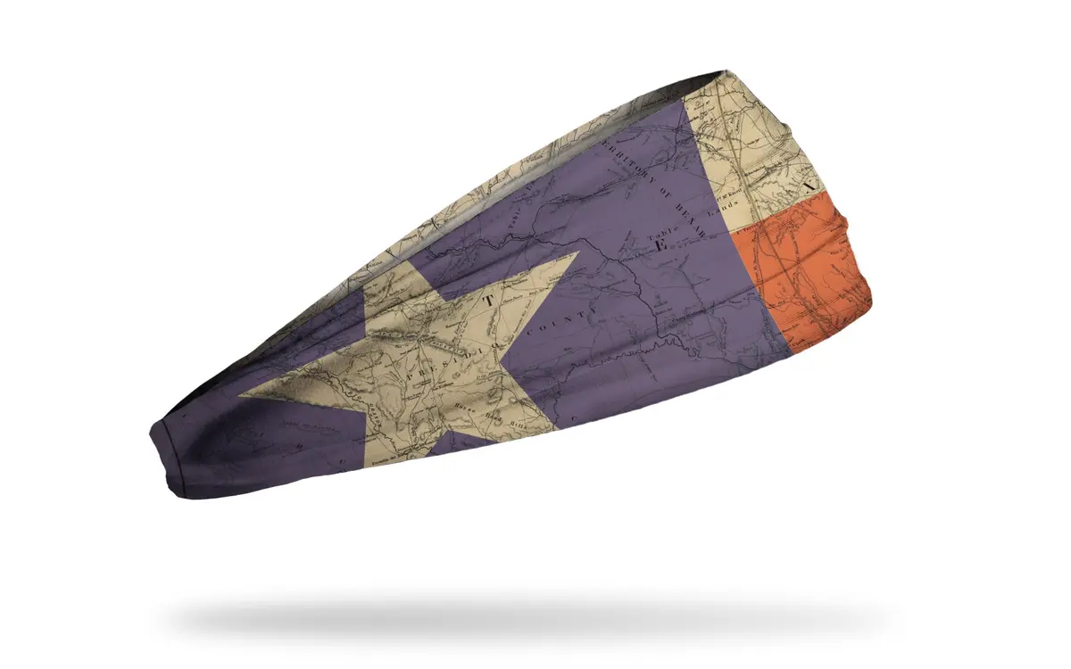 Texas State Flag Map Big Bang Lite Headband 1