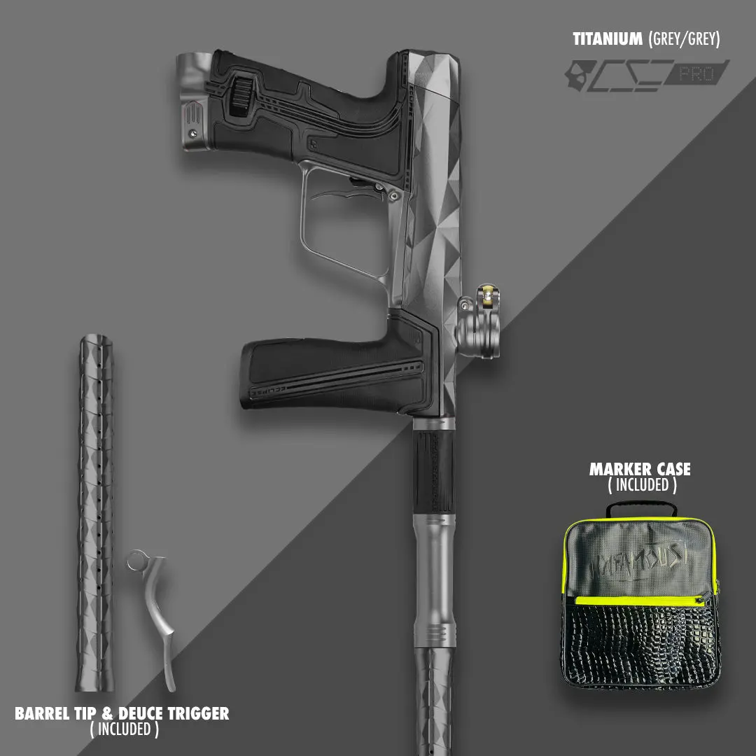 Planet Eclipse/Infamous Cs3 Pro Paintball Gun - Titanium (Dark Grey/Medium Grey) *Pre-Order* 1