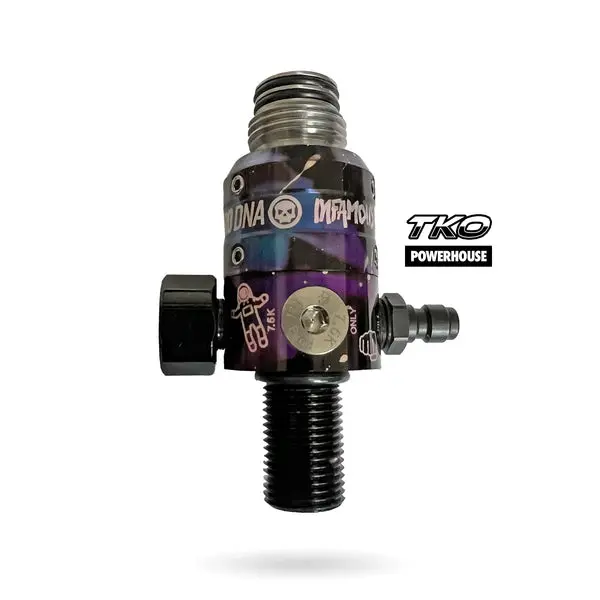 Powerhouse Tko Tank Regulator - Blue Galaxy 1